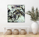 black gold marble by Haris Kavalla on GIANT ART - black digital painting