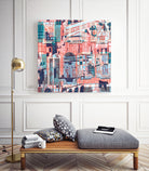 Downtown Funk by Insiyah Shahpurwalla on GIANT ART - orange photo illustration