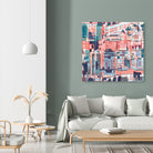 Downtown Funk by Insiyah Shahpurwalla on GIANT ART - orange photo illustration