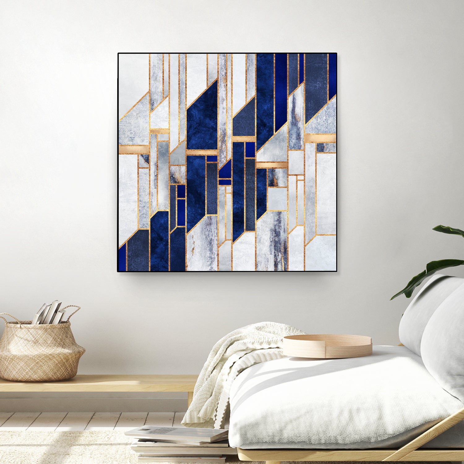 Blue Winter Sky by Elisabeth Fredriksson on GIANT ART - blue digital drawing