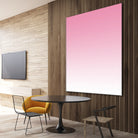 Aria Pink and White Gradient by Leah McPhail on GIANT ART - pink digital painting