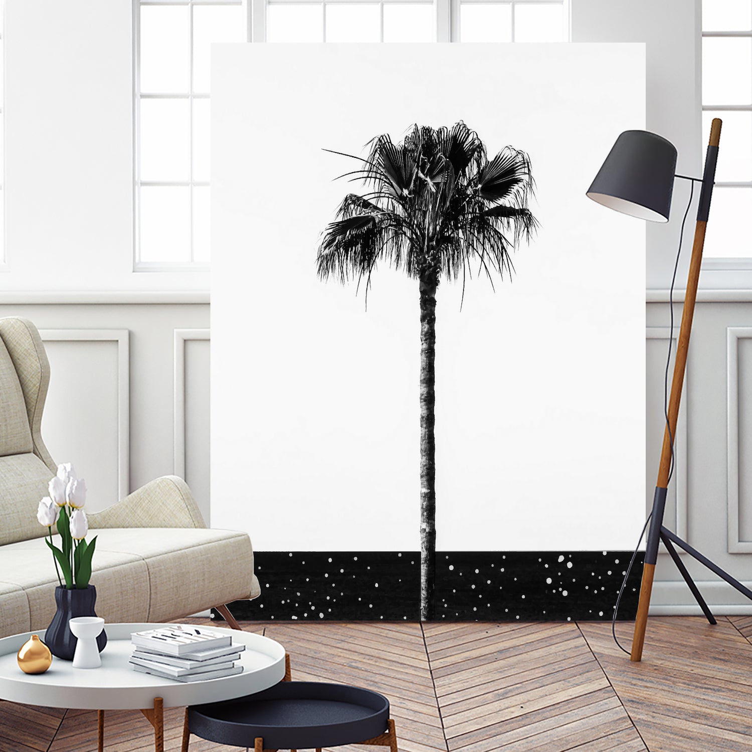 Coconut Tree by Uma Gokhale on GIANT ART - white photo manipulation