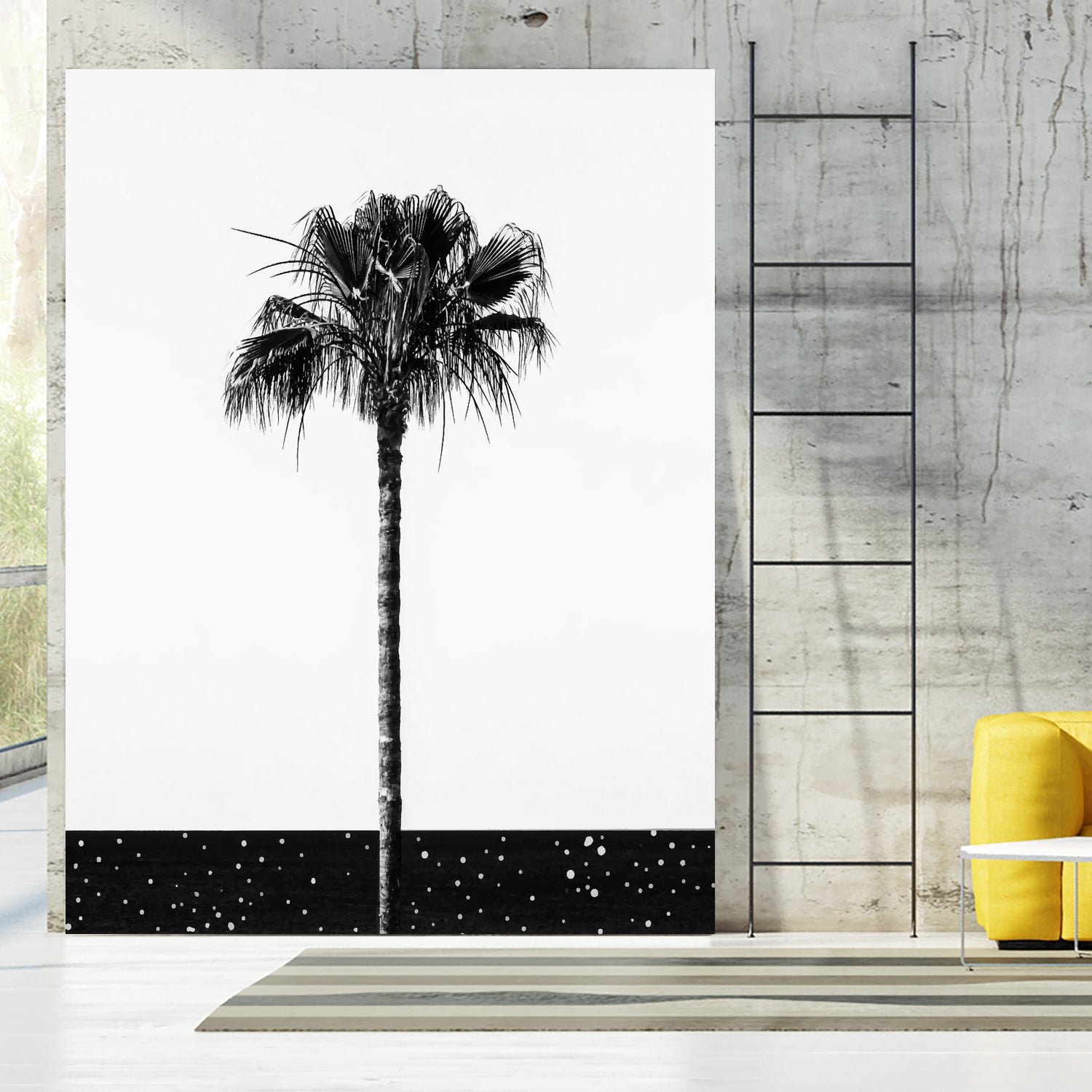 Coconut Tree by Uma Gokhale on GIANT ART - white photo manipulation