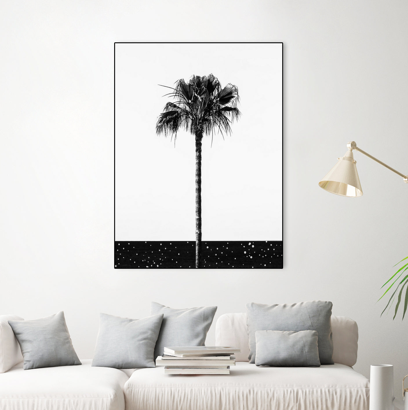 Coconut Tree by Uma Gokhale on GIANT ART - white photo manipulation