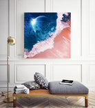 Rebel wave by Jorge Luis Miraldo on GIANT ART - blue digital painting