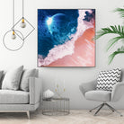 Rebel wave by Jorge Luis Miraldo on GIANT ART - blue digital painting