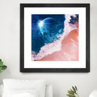 Rebel wave by Jorge Luis Miraldo on GIANT ART - blue digital painting