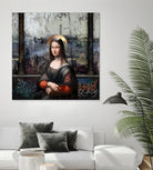 Gioconda by José Luis Guerrero on GIANT ART - gray digital painting