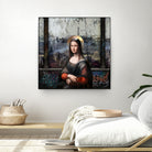 Gioconda by José Luis Guerrero on GIANT ART - gray digital painting