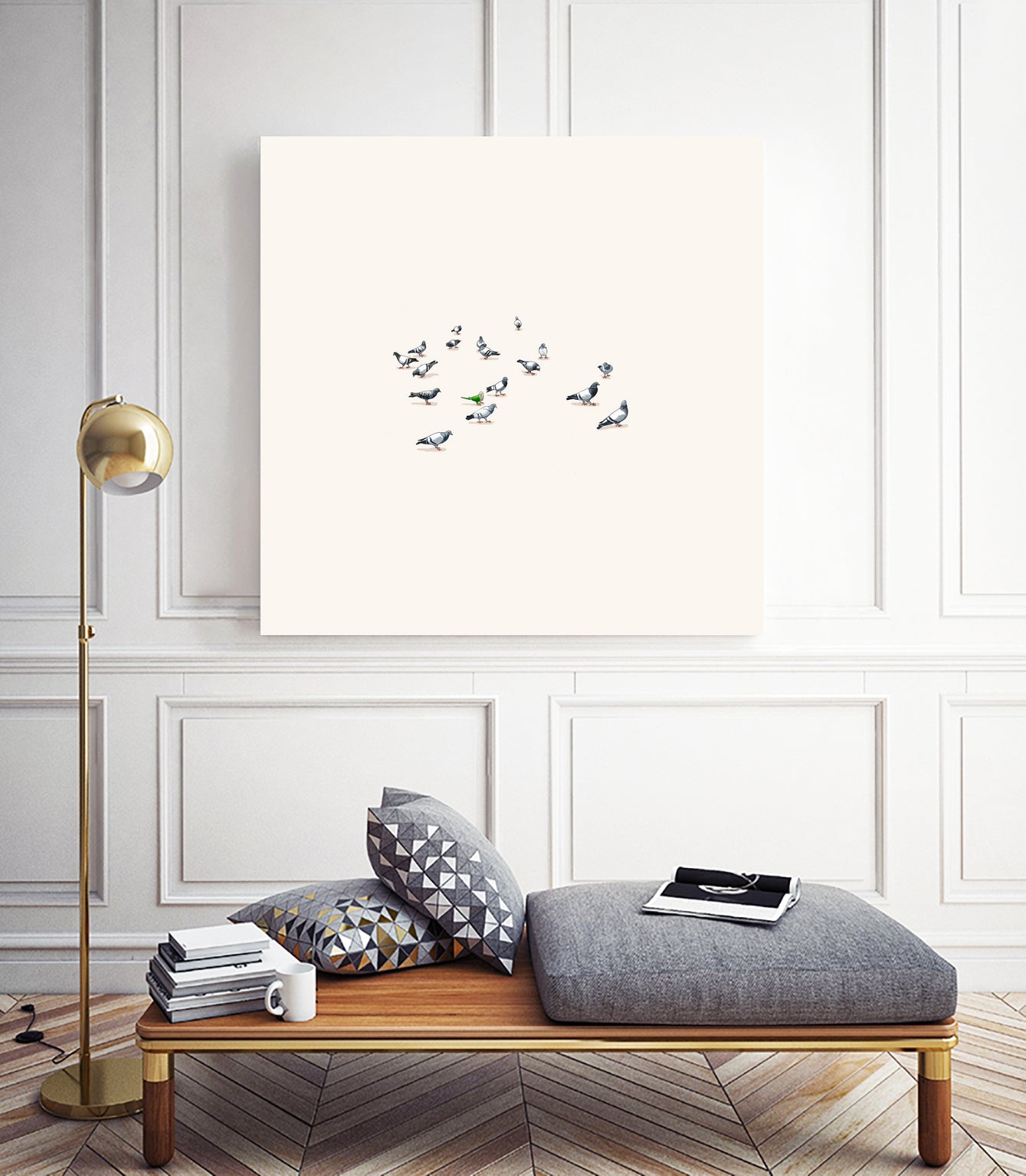 Summer in New York City by Jason Ratliff on GIANT ART - white digital painting