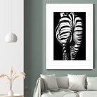 Stripes And Tails Monochrome by Irina Safonova on GIANT ART - gray photo manipulation