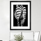 Stripes And Tails Monochrome by Irina Safonova on GIANT ART - gray photo manipulation