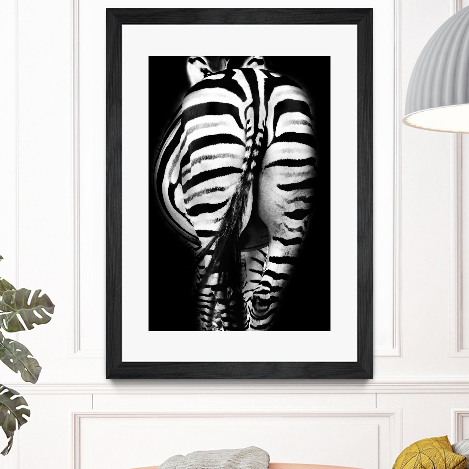 Stripes And Tails Monochrome by Irina Safonova on GIANT ART - gray photo manipulation