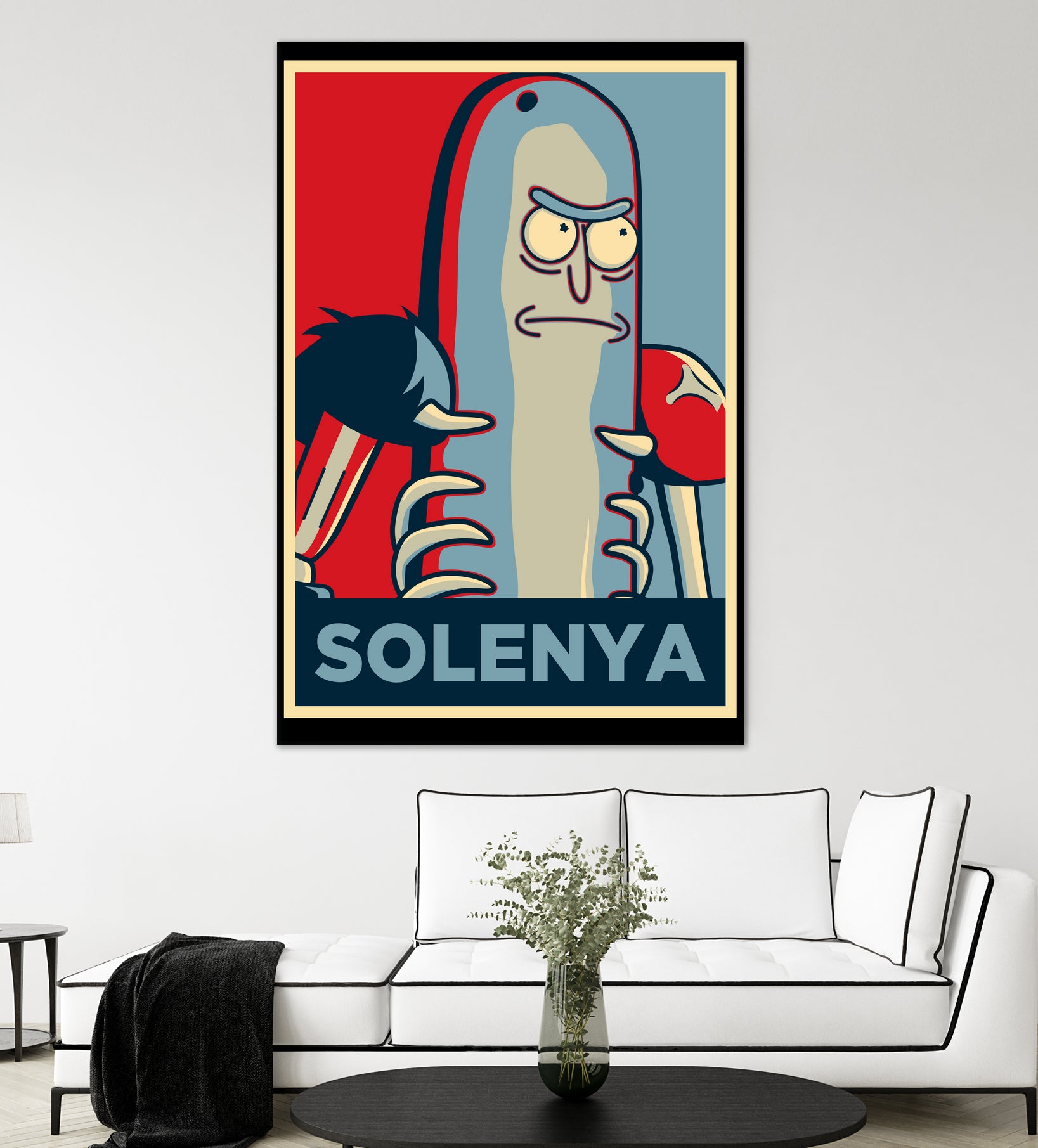 SOLENYA by Christopher Sanabria on GIANT ART - blue digital painting