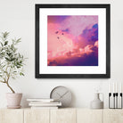 Oil of angels by Jorge Luis Miraldo on GIANT ART - pink digital painting