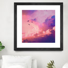 Oil of angels by Jorge Luis Miraldo on GIANT ART - pink digital painting