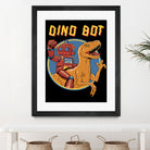 Dino Bot by Vincent Trinidad on GIANT ART - black digital painting