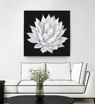 White Marble Agave Plant by amini 54 on GIANT ART - white digital painting