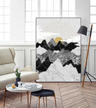 Sun Rise by Christina Shek on GIANT ART - gray digital drawing