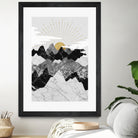 Sun Rise by Christina Shek on GIANT ART - gray digital drawing