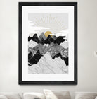 Sun Rise by Christina Shek on GIANT ART - gray digital drawing