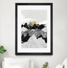 Sun Rise by Christina Shek on GIANT ART - gray digital drawing