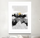 Sun Rise by Christina Shek on GIANT ART - gray digital drawing