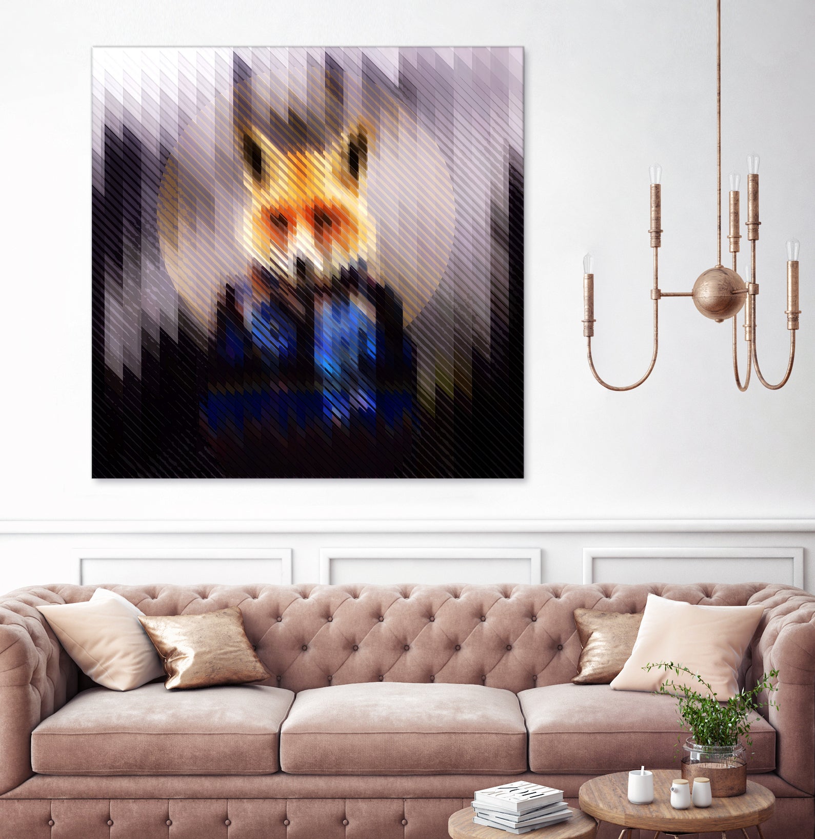 Cool Fox by Ali Gulec on GIANT ART - black digital drawing