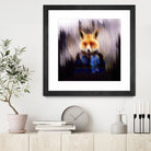 Cool Fox by Ali Gulec on GIANT ART - black digital drawing