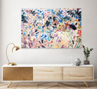 Mosaic of Barcelona VII by amini 54 on GIANT ART - red photo illustration