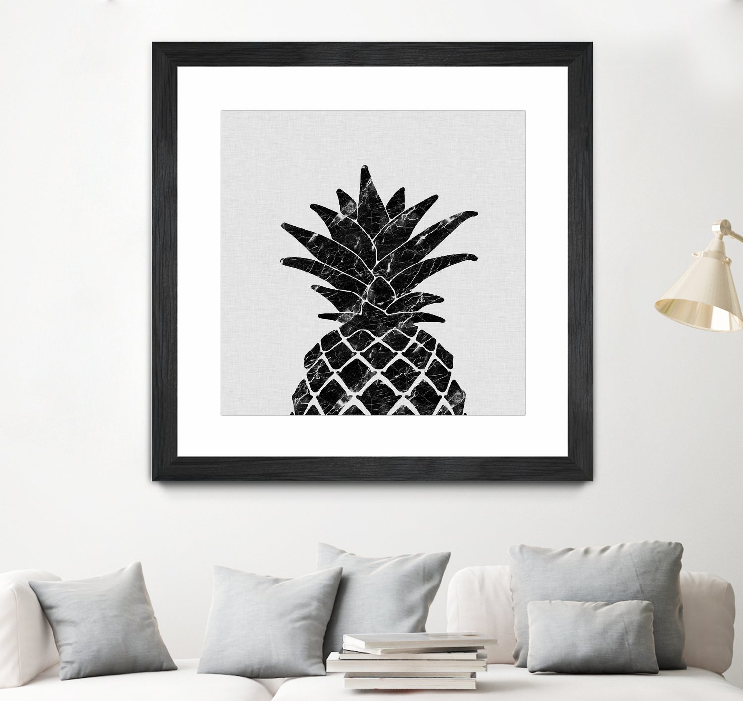 Marble Pineapple by Dana Shek on GIANT ART - white photo illustration