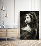 Amy Winehouse by Allan Burch on GIANT ART - black digital drawing