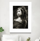 Amy Winehouse by Allan Burch on GIANT ART - black digital drawing