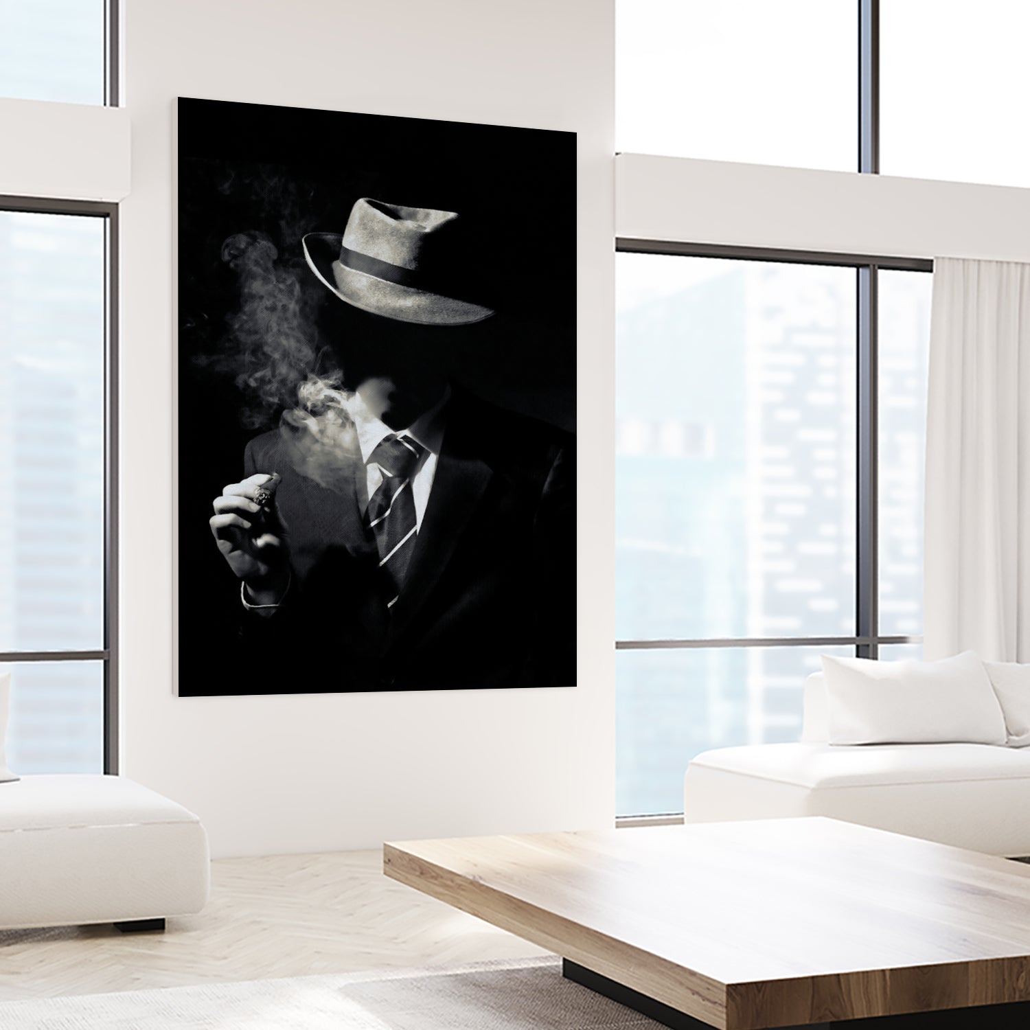 Nobody by Menelaos Trompoukis on GIANT ART - black digital painting