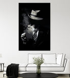 Nobody by Menelaos Trompoukis on GIANT ART - black digital painting