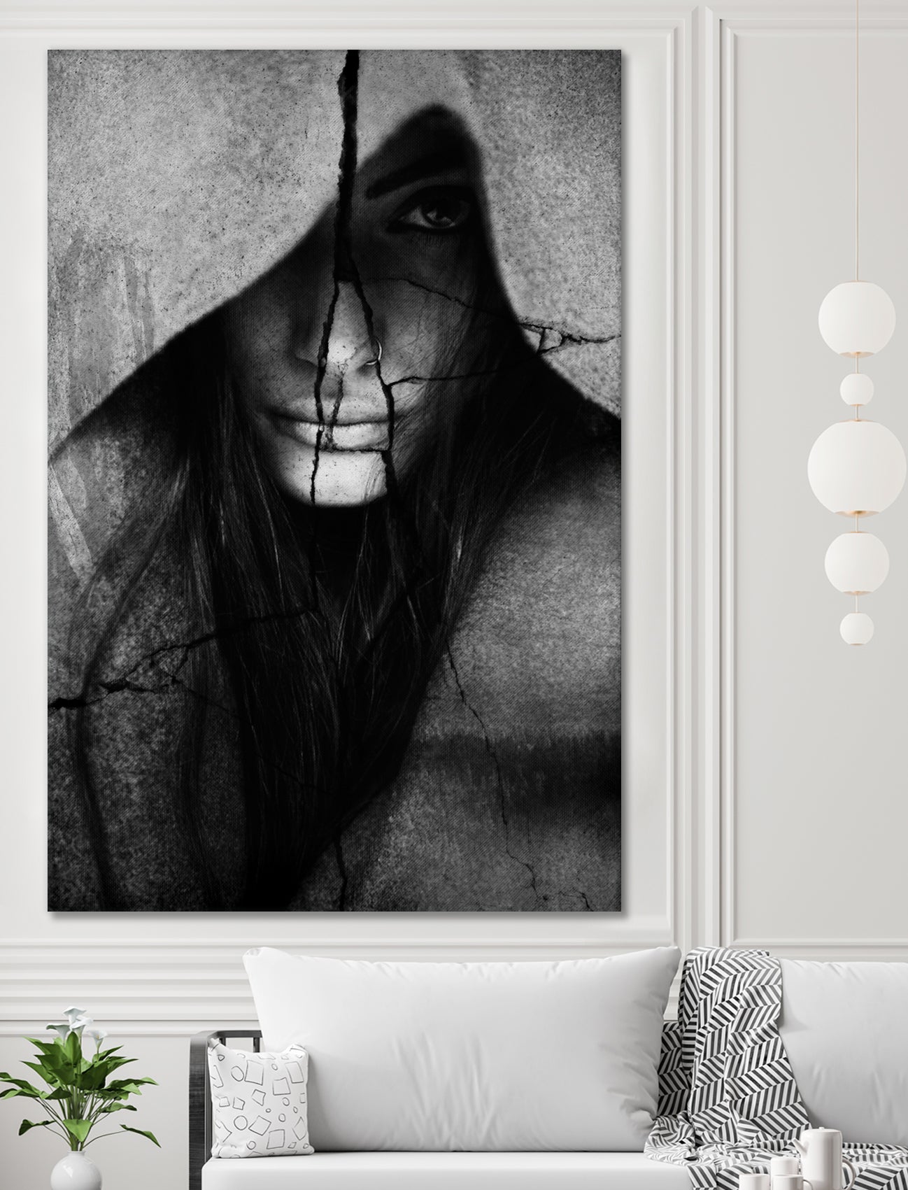 Broken by Menelaos Trompoukis on GIANT ART - black digital painting