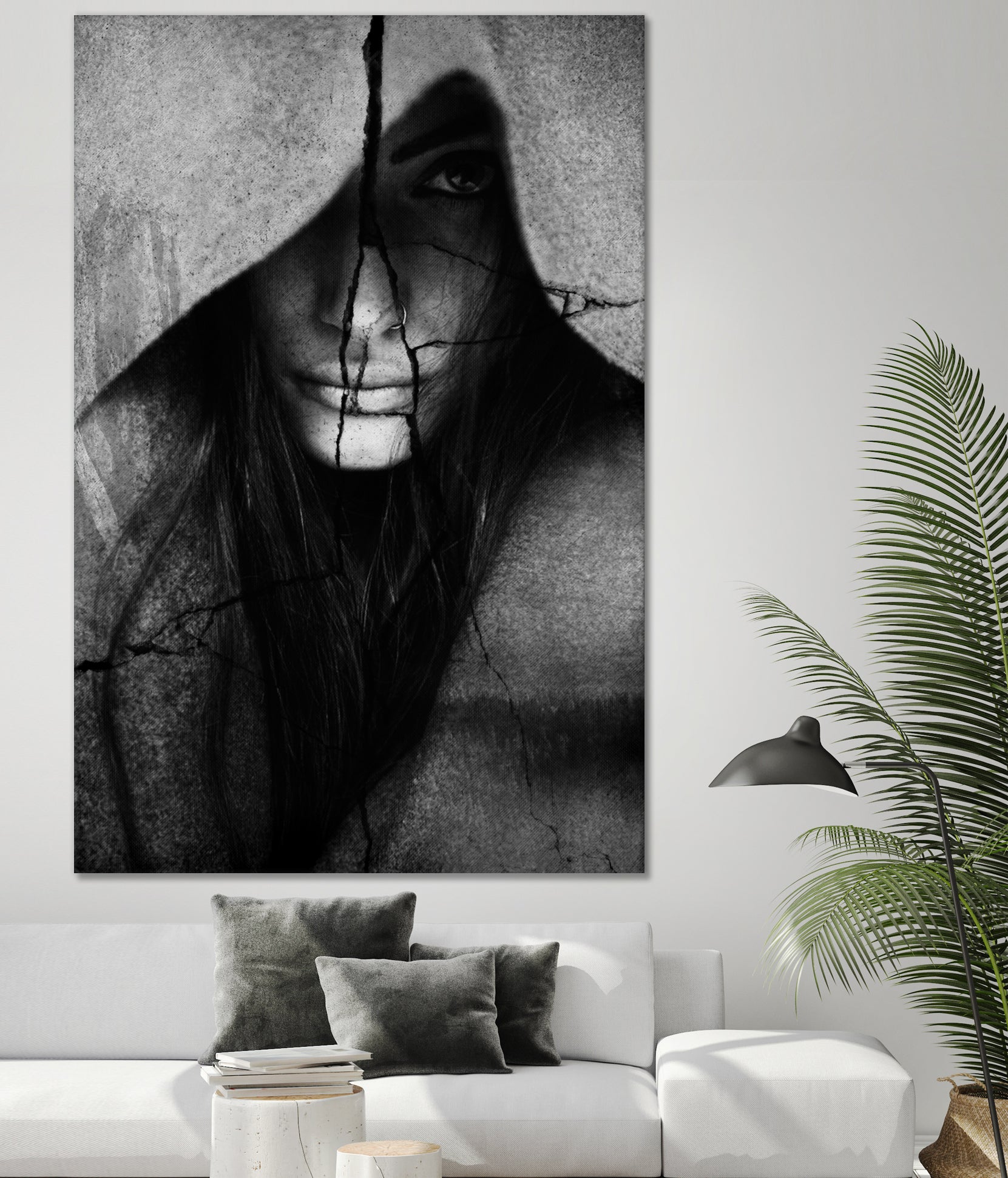 Broken by Menelaos Trompoukis on GIANT ART - black digital painting