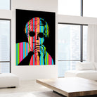 Andy Warhol | Dark | Pop Art by William Cuccio on GIANT ART - black digital drawing