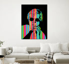 Andy Warhol | Dark | Pop Art by William Cuccio on GIANT ART - black digital drawing