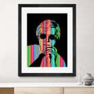 Andy Warhol | Dark | Pop Art by William Cuccio on GIANT ART - black digital drawing