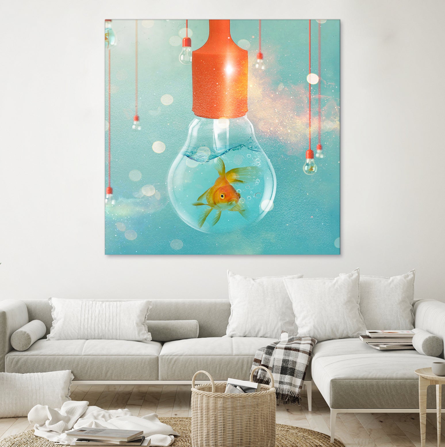 GOLDFISH IDEAS by Vin Zzep on GIANT ART - white digital drawing