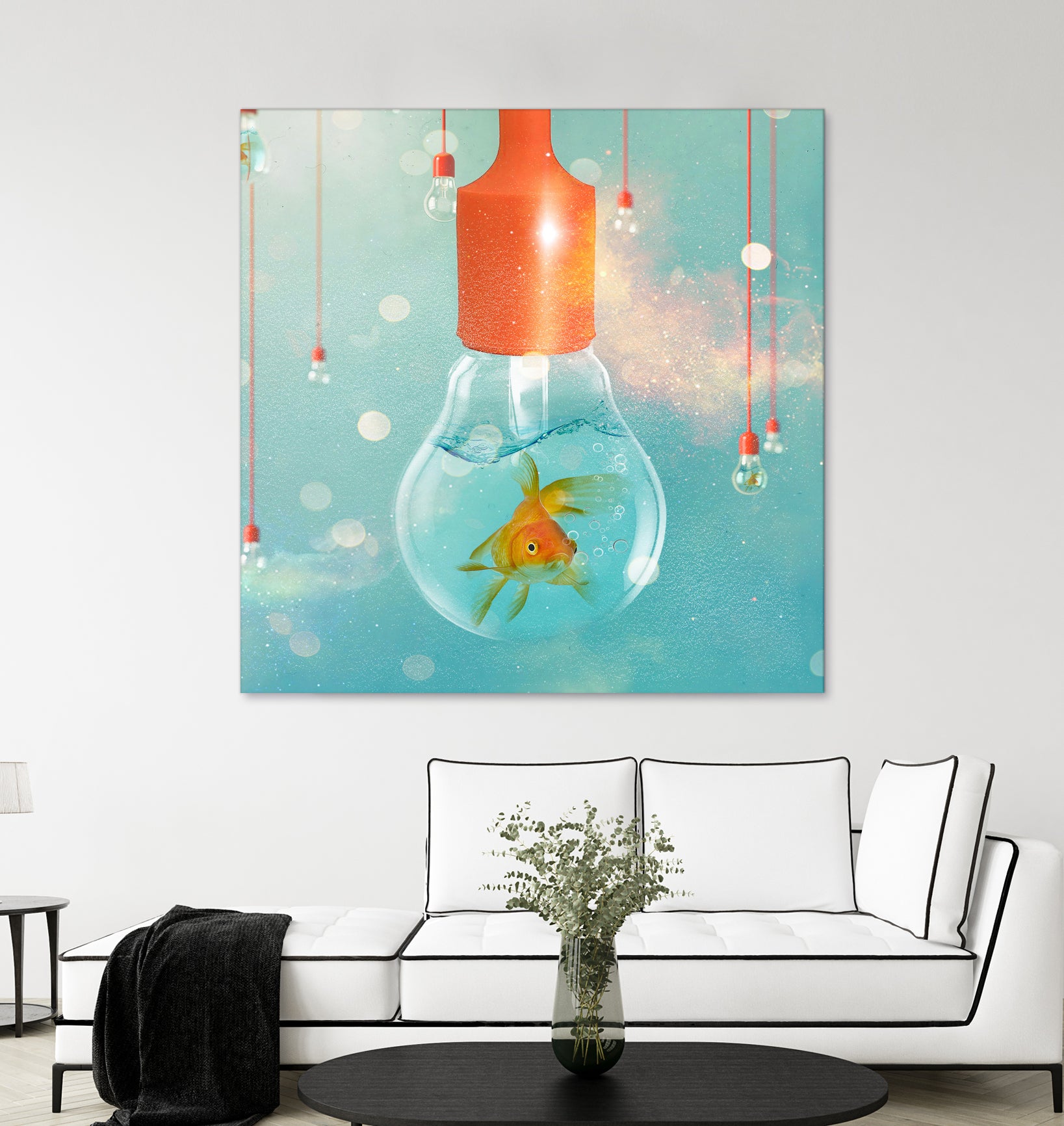 GOLDFISH IDEAS by Vin Zzep on GIANT ART - white digital drawing