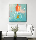 GOLDFISH IDEAS by Vin Zzep on GIANT ART - white digital drawing