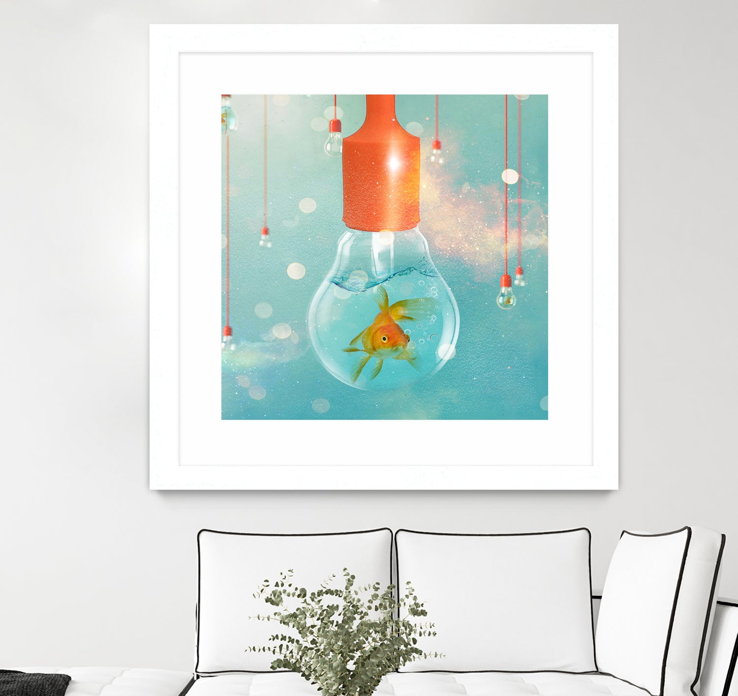 GOLDFISH IDEAS by Vin Zzep on GIANT ART - white digital drawing