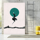 Falling with style by Menelaos Trompoukis on GIANT ART - white digital painting