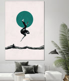 Falling with style by Menelaos Trompoukis on GIANT ART - white digital painting