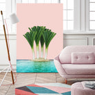 Palm Beach by Anders Wasser on GIANT ART - pink photo illustration