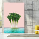 Palm Beach by Anders Wasser on GIANT ART - pink photo illustration