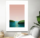 Melon Shore by Anders Wasser on GIANT ART - pink photo illustration