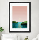 Melon Shore by Anders Wasser on GIANT ART - pink photo illustration